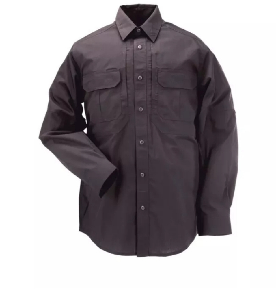 511 Tactical Shirt Mens 2XLarge Black Button Up Workwear Long Sleeve Outdoors